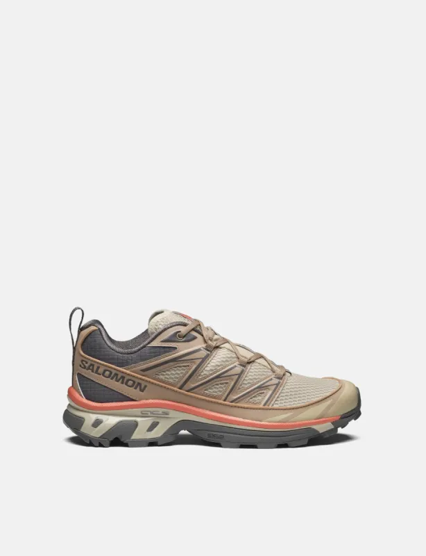 Salomon XT-6 EXPANSE Trainers - Natural/Cement/Plum Kitten sold by Article London