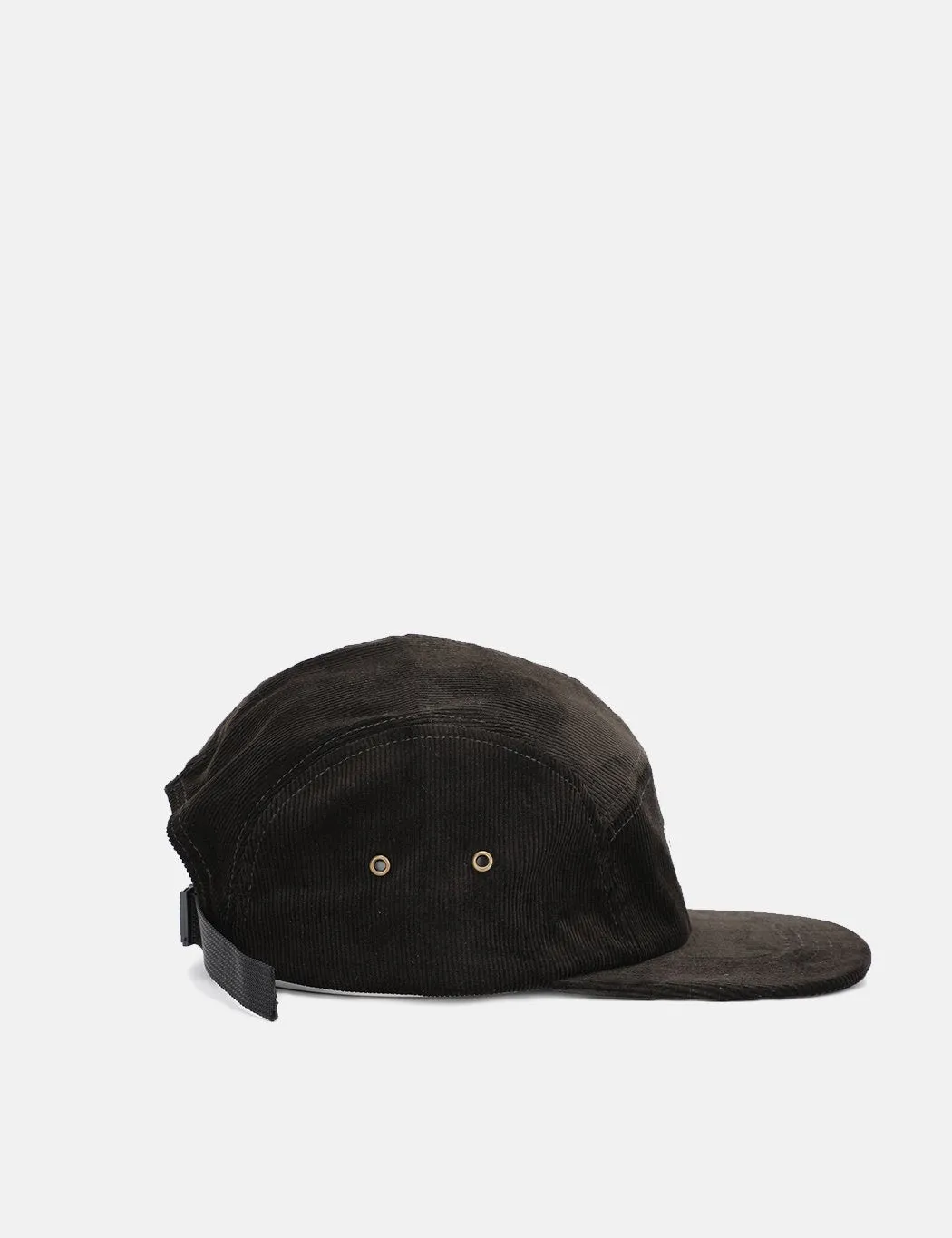 Bhode 5-Panel Cap (Cord) - Pirate Black sold by Article London product image thumbnail 4