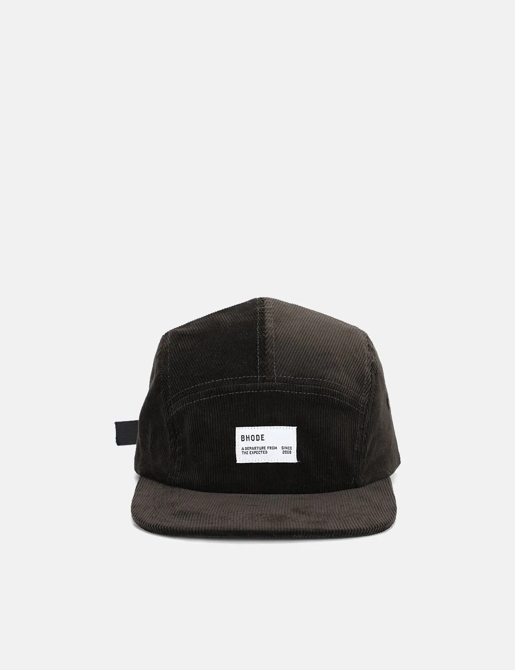 Bhode 5-Panel Cap (Cord) - Pirate Black sold by Article London product image thumbnail 2