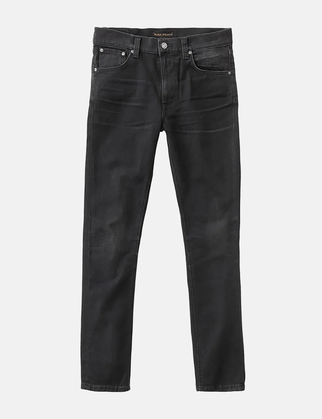 Nudie Lean Dean Jeans (Slim Tapered) - Authentic Black sold by Article London