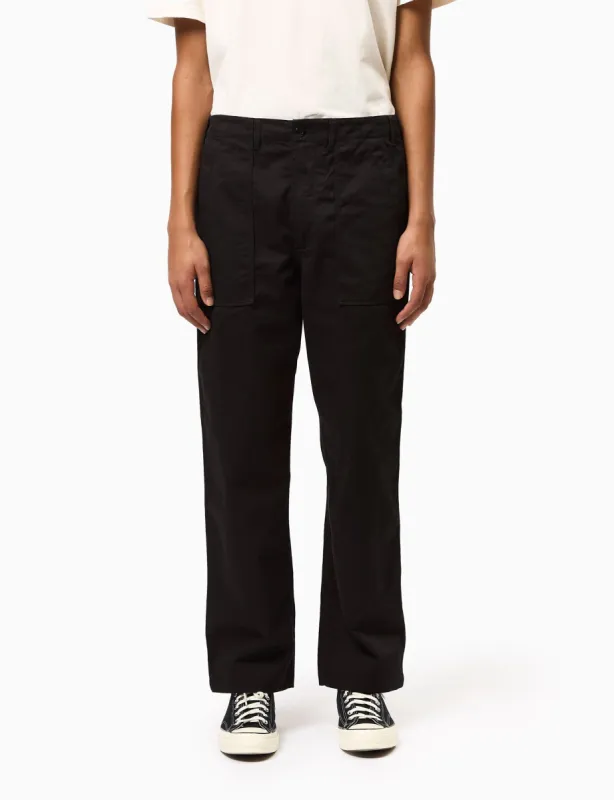 Universal Works Fatigue Pant (Twill) - Black sold by Article London