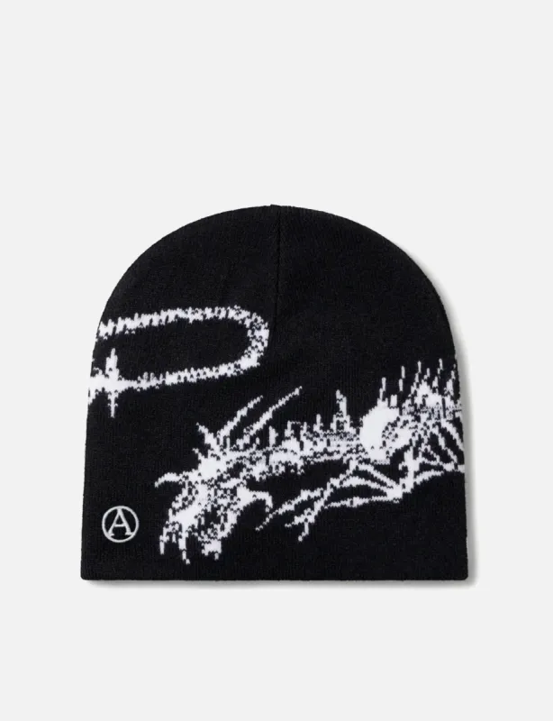 帽子 Aries rib knit space dye beanie Rib Knit Space Dye Beanie Lime – Aries