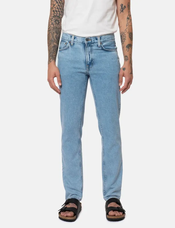 Nudie Jeans Gritty Jackson Jeans (Regular) - Sunny Blue sold by Article London