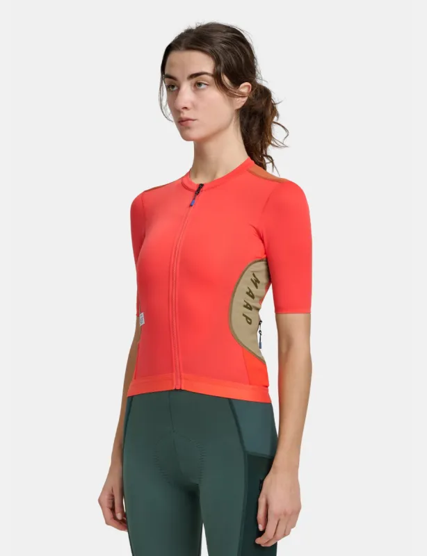 MAAP Womens Alt_Road Jersey - Mars Red sold by Article London