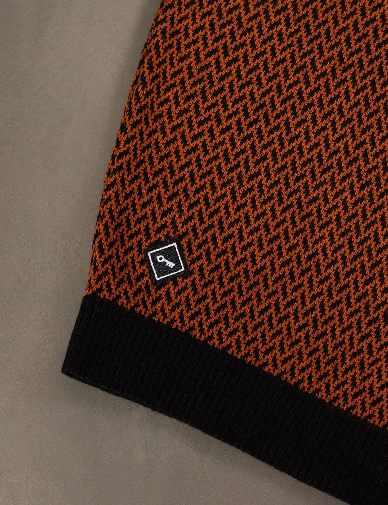 Percival Casa Martini Polo (Cotton) - Espresso Brown sold by Article London product image thumbnail 4