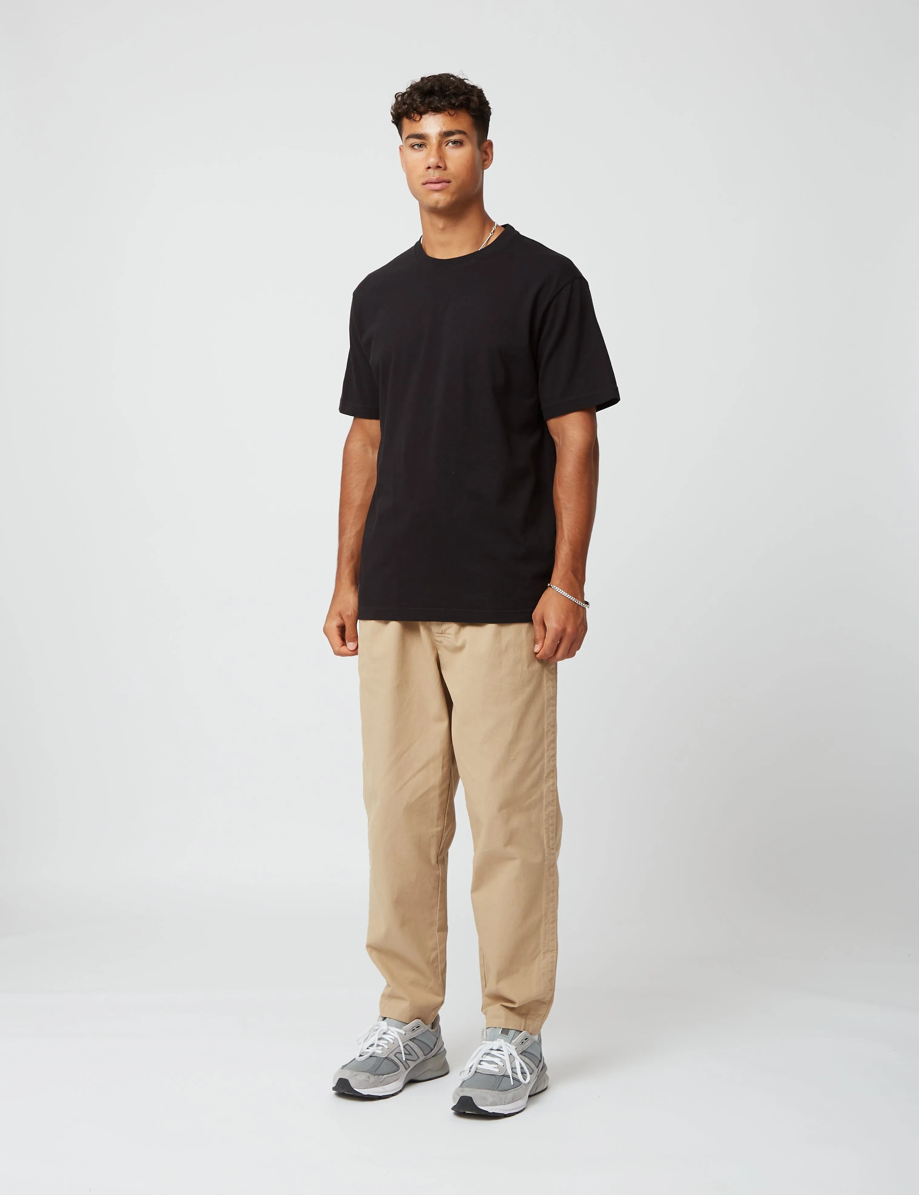 Bhode T-Shirt (Organic/Canada Origin, 9oz) - Black sold by Article London product image thumbnail 3