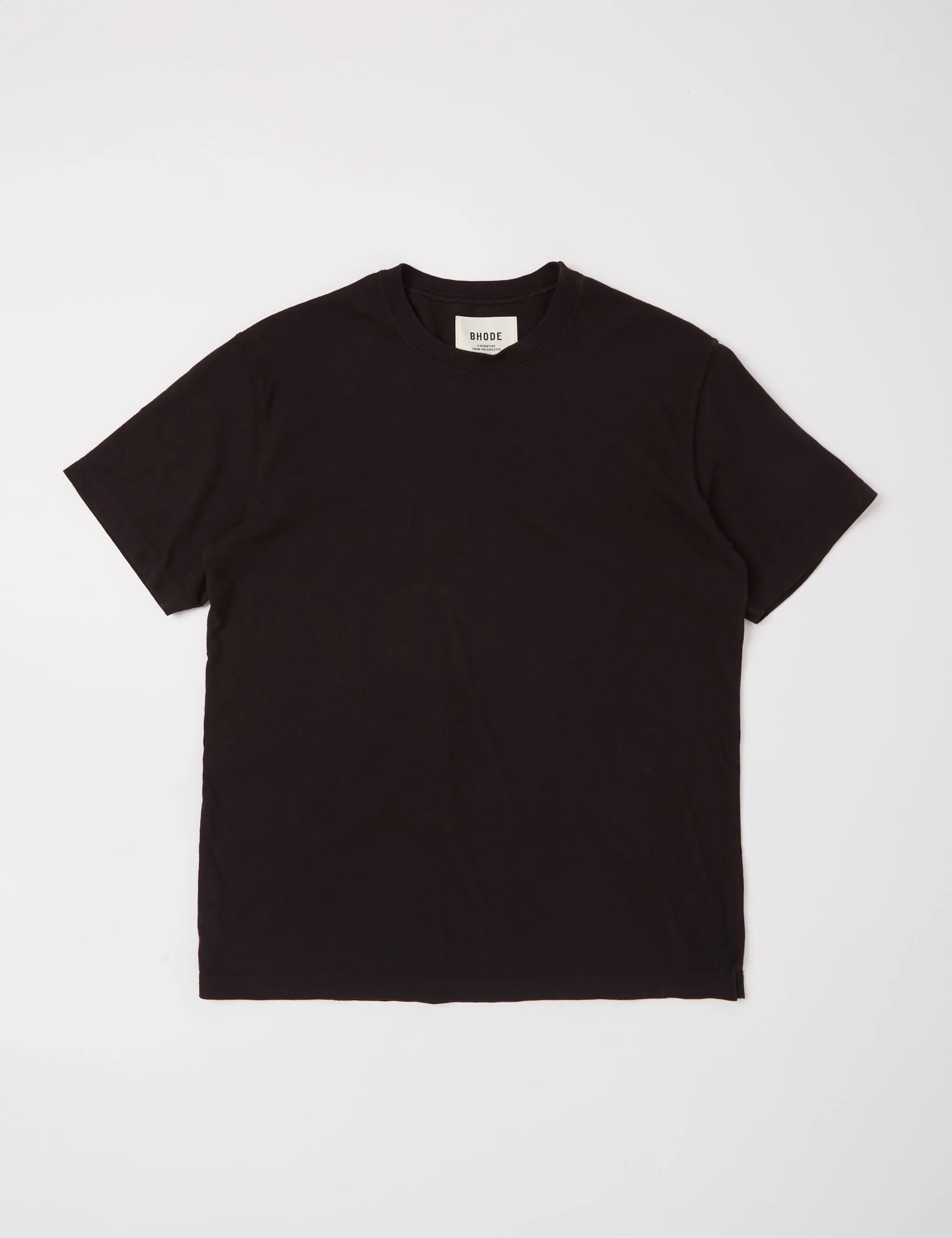 Bhode T-Shirt (Organic/Canada Origin, 9oz) - Black sold by Article London product image thumbnail 5