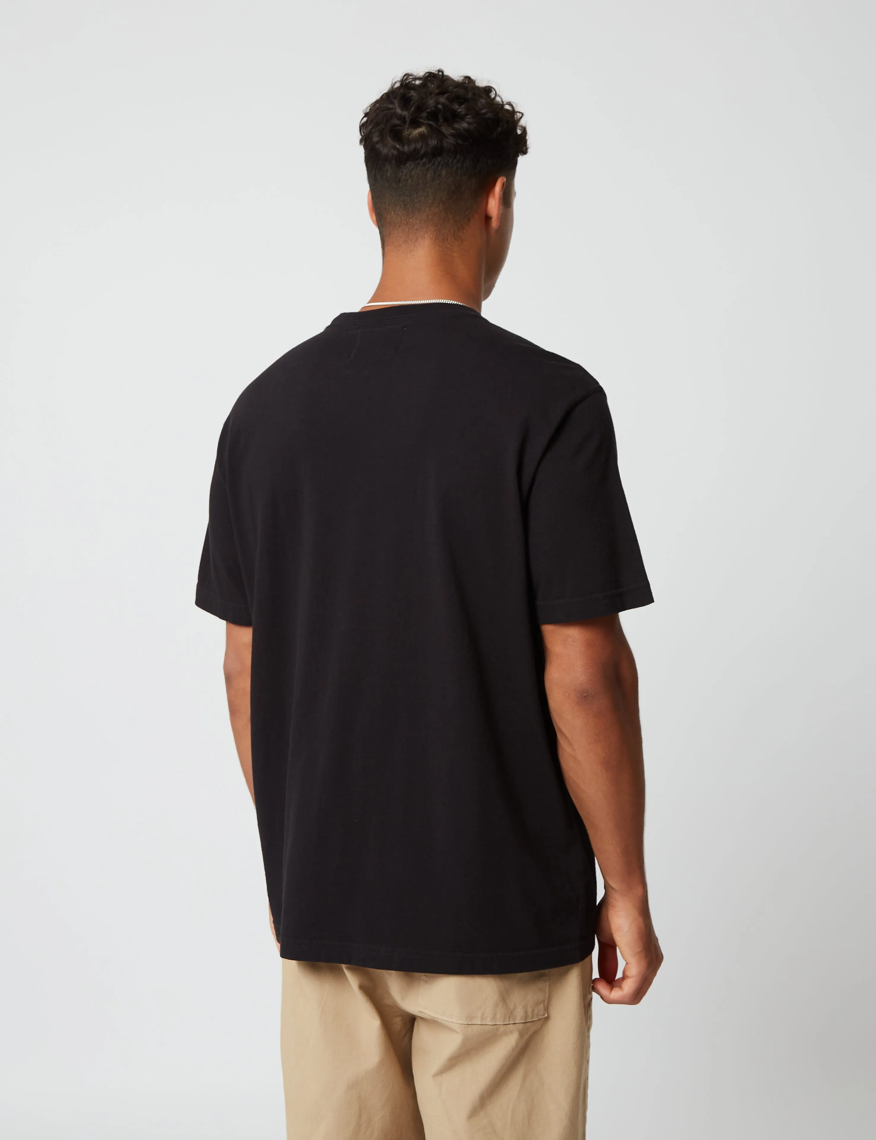 Bhode T-Shirt (Organic/Canada Origin, 9oz) - Black sold by Article London product image thumbnail 4