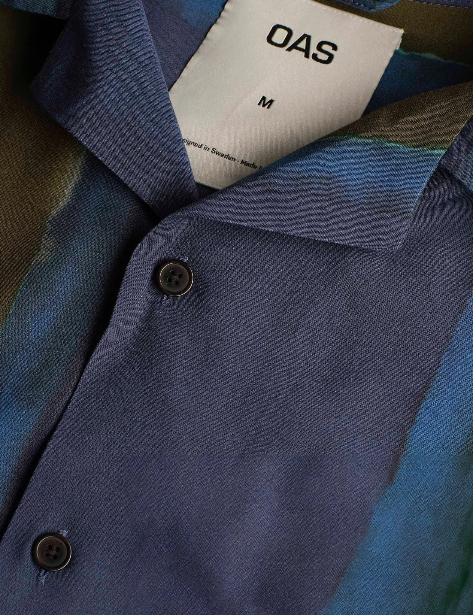 OAS Murky Mist Viscose Shirt - Blue sold by Article London product image thumbnail 2