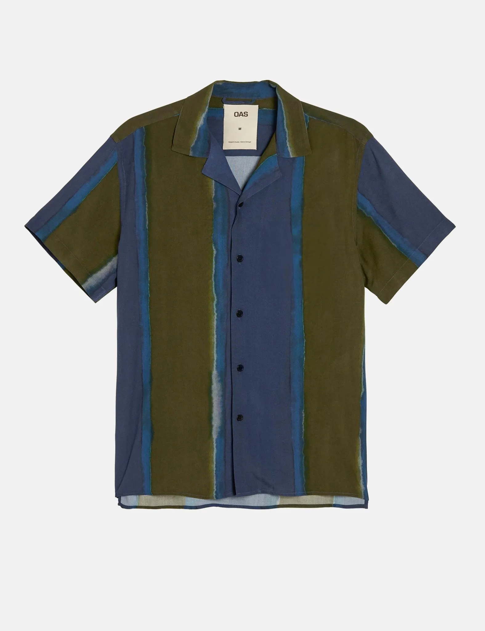 OAS Murky Mist Viscose Shirt - Blue sold by Article London product image thumbnail 3