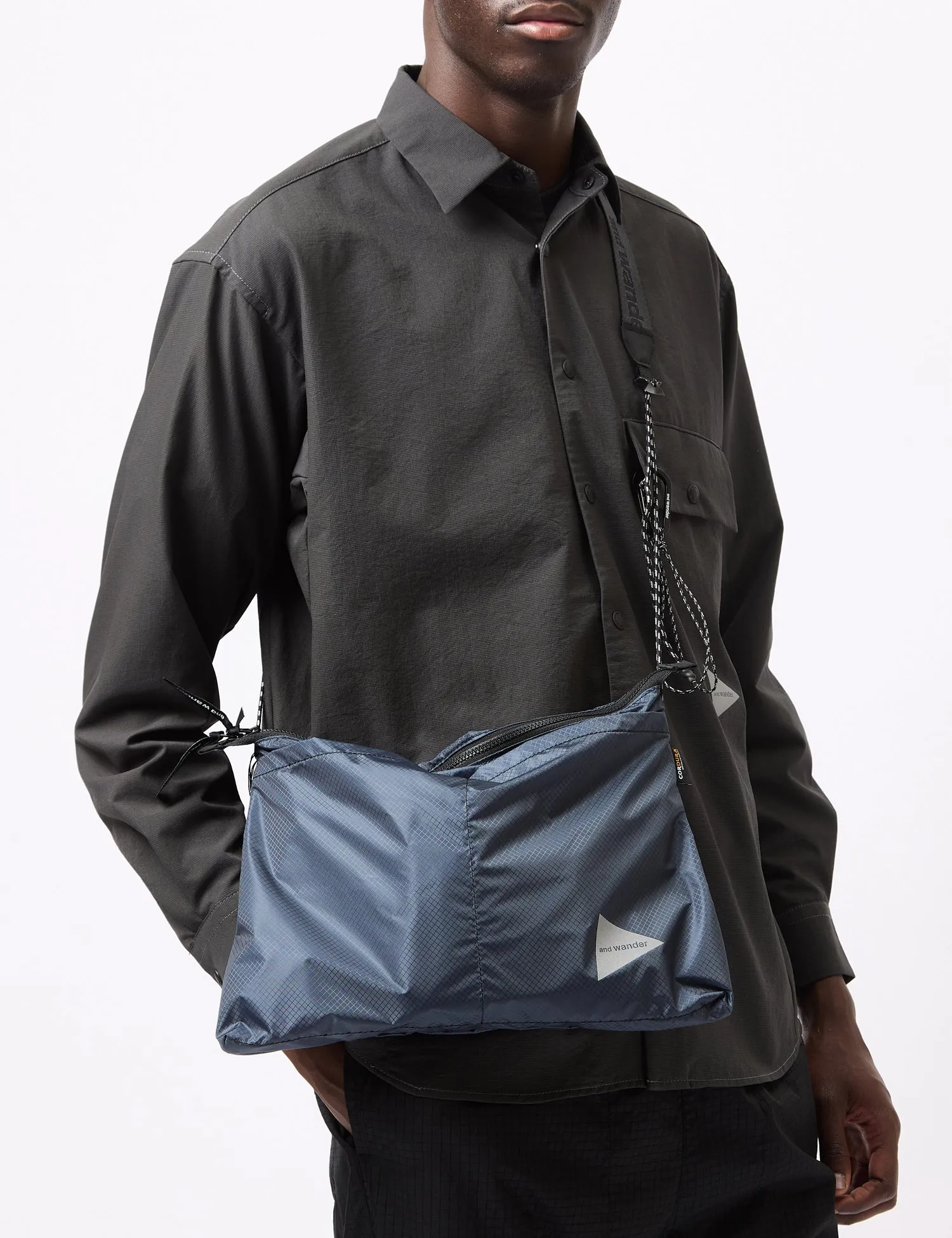 and Wander Sil Sacoche Bag - Blue sold by Article London