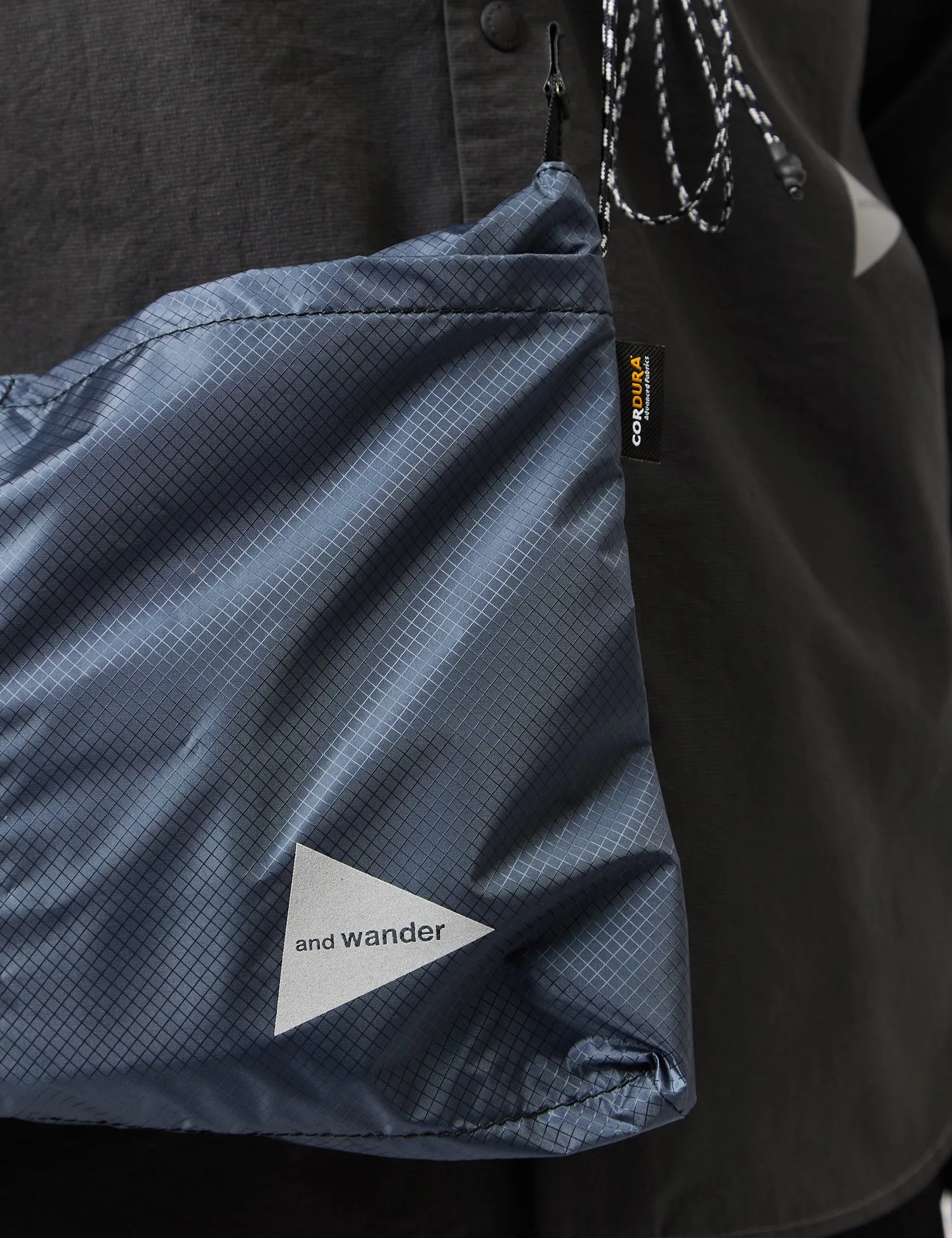 and Wander Sil Sacoche Bag - Blue sold by Article London product image thumbnail 2