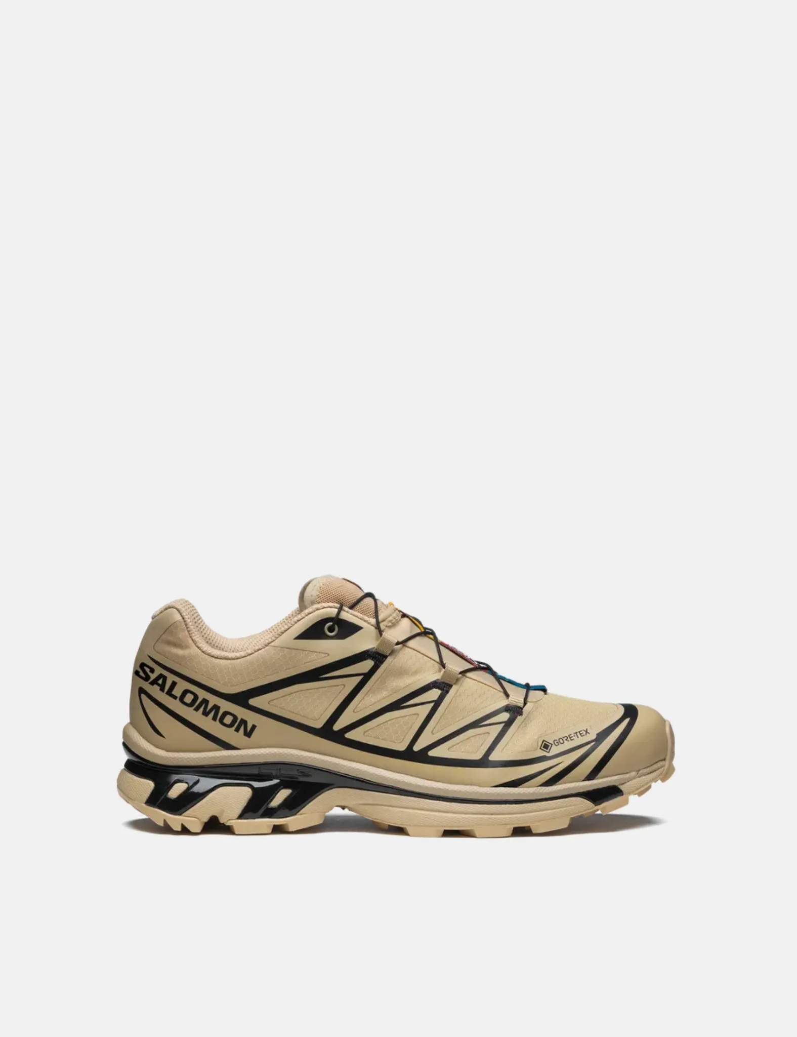 Salomon XT-6 GORE-TEX GTX Trainers - Safari/Safari/Black sold by Article London