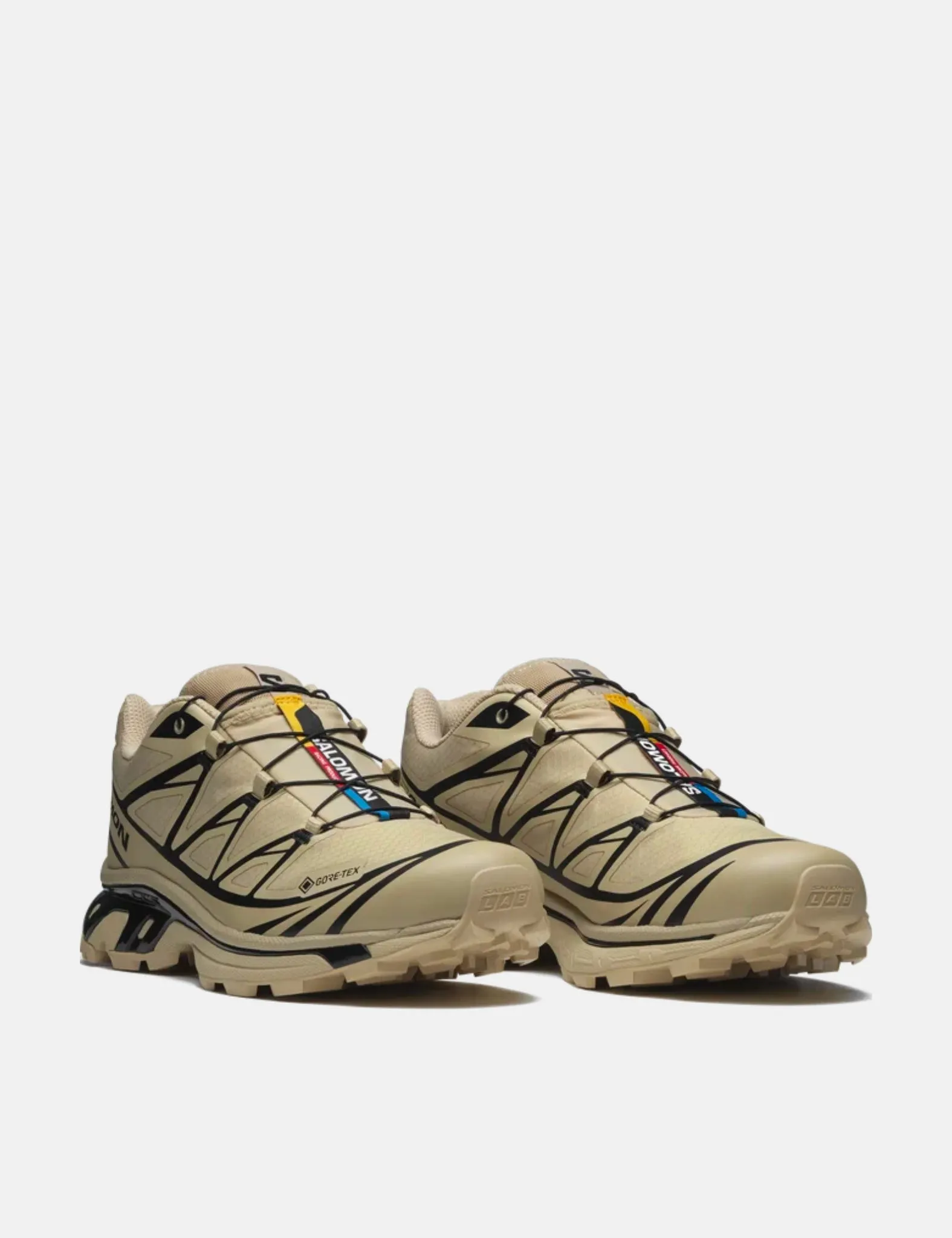 Salomon XT-6 GORE-TEX GTX Trainers - Safari/Safari/Black sold by Article London product image thumbnail 4