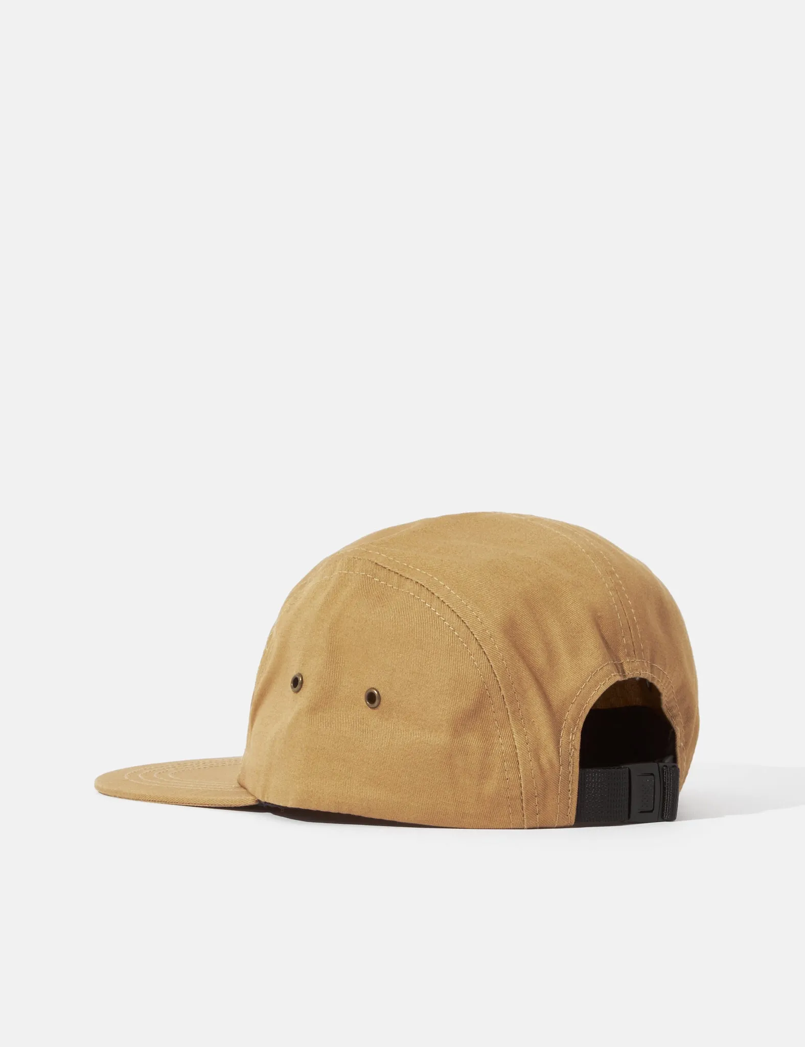 Bhode 5-Panel Cap (Cotton Twill) - Khaki sold by Article London product image thumbnail 4