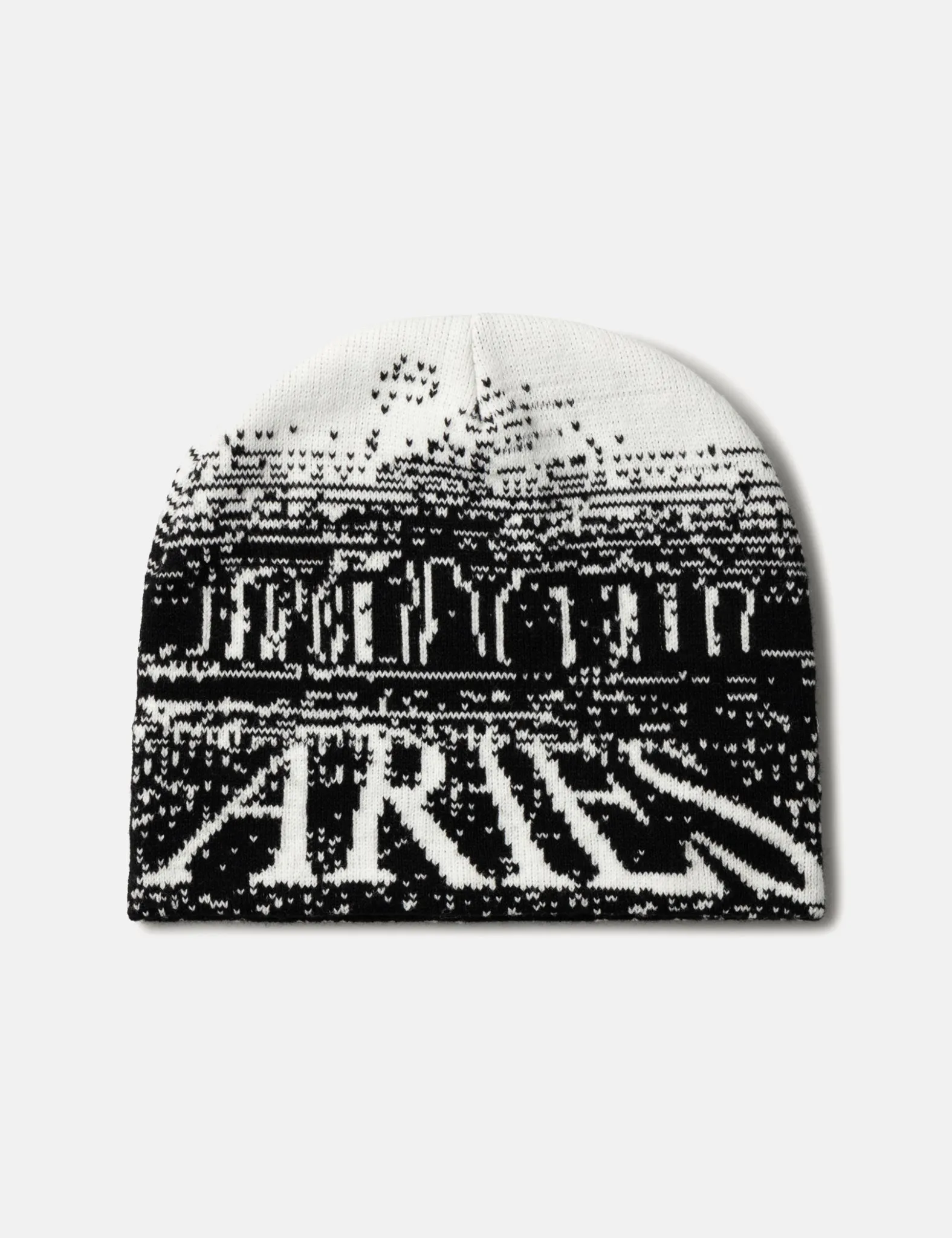 Aries Moonhenge Beanie Hat - Black sold by Article London