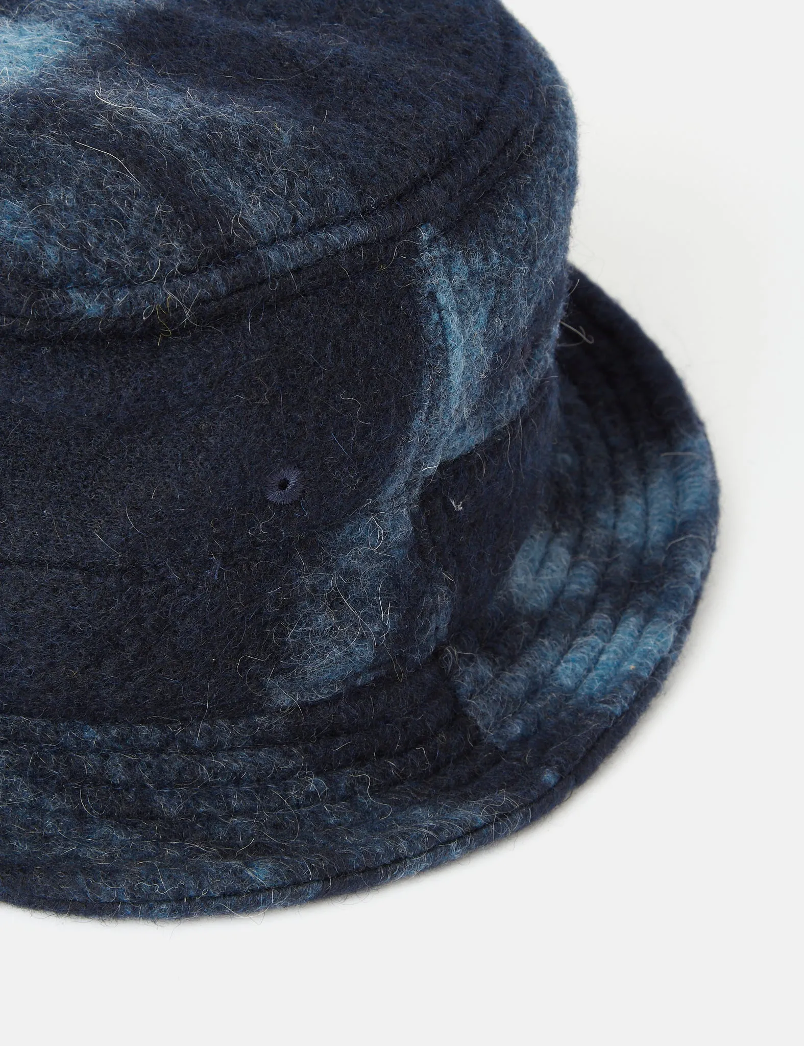 Universal Works Bucket Hat - Navy Blue sold by Article London product image thumbnail 4