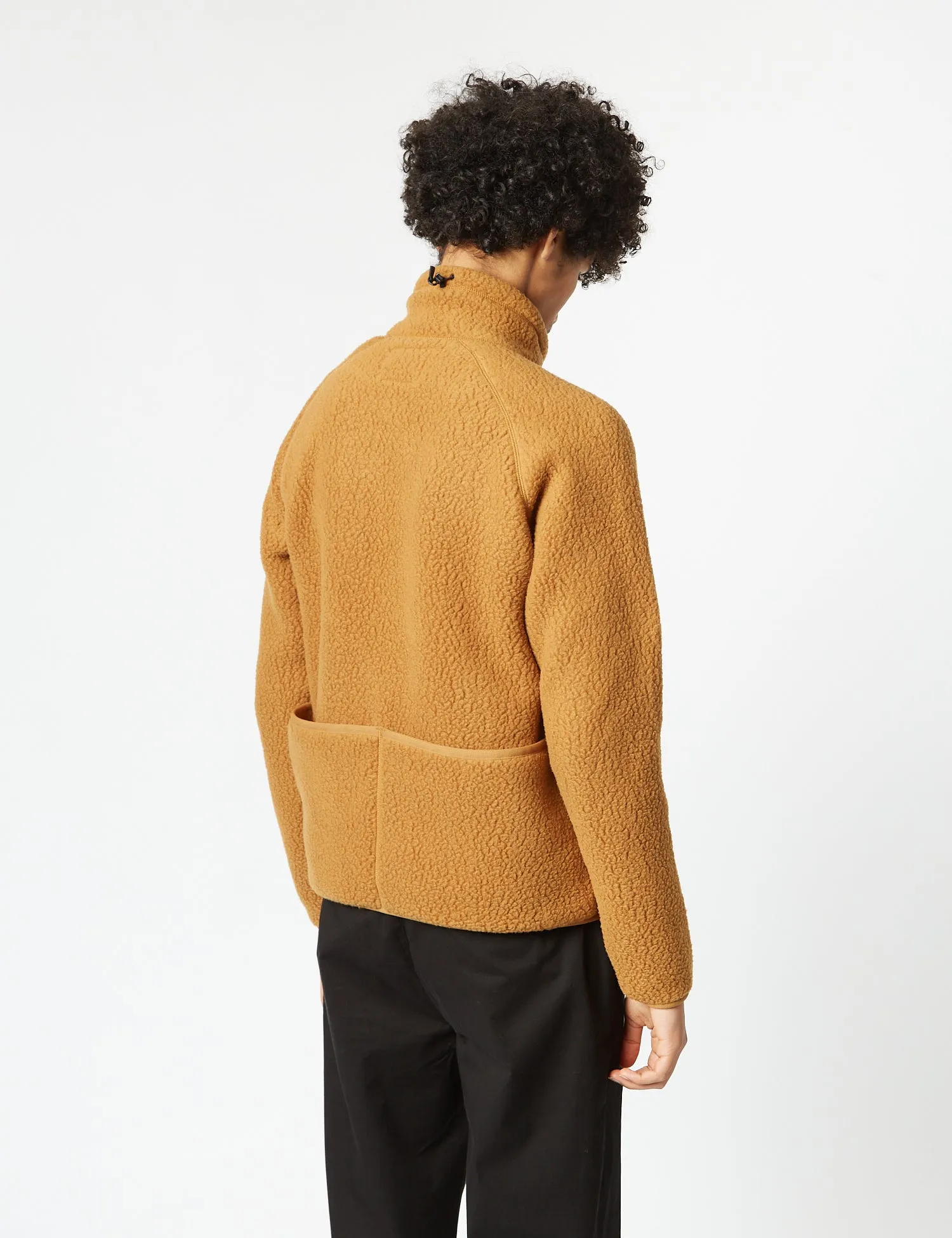 Snow Peak Thermal Boa Fleece Jacket - Brown sold by Article London product image thumbnail 5
