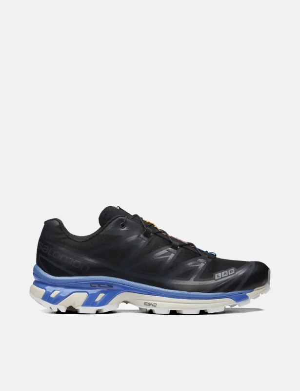 Salomon XT-6 CLEAR Trainers - Black/Riviera/Nimbus Cloud sold by Article London