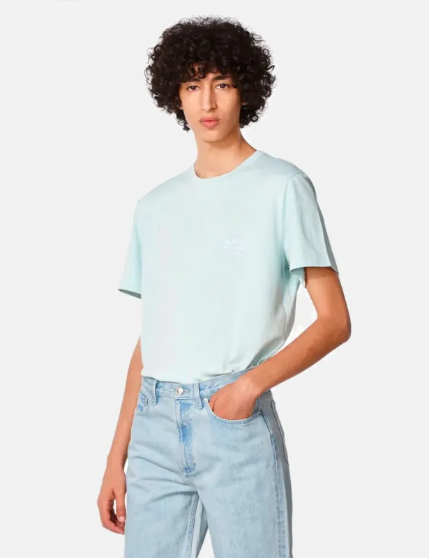A.P.C. Raymond T-Shirt - Pale Green sold by Article London