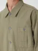 Nigel Cabourn British Army Jacket (Cotton Herringbone) - Army Green sold by Article London