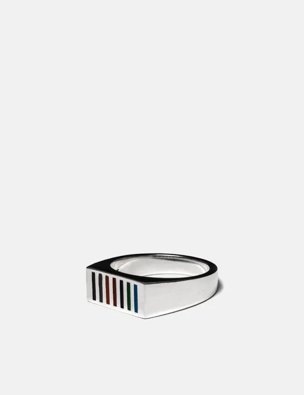 Maple Prism Ring - Silver 925/Resin sold by Article London