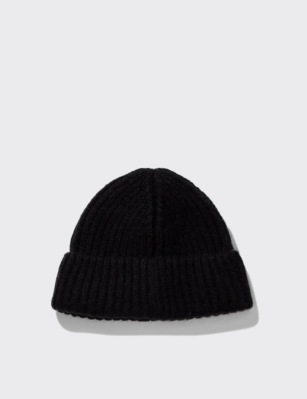 Norse Projects Alpaca Beanie Hat - Black sold by Article London
