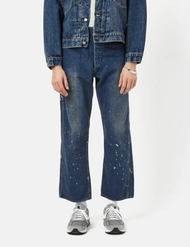 orSlow Painter Pants - 2 Year Wash Paint sold by Article London