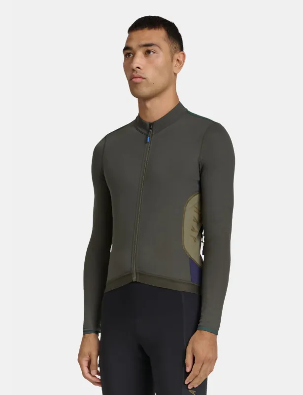 MAAP Alt_Road Long Sleeve Jersey - Burnt Olive Green sold by Article London