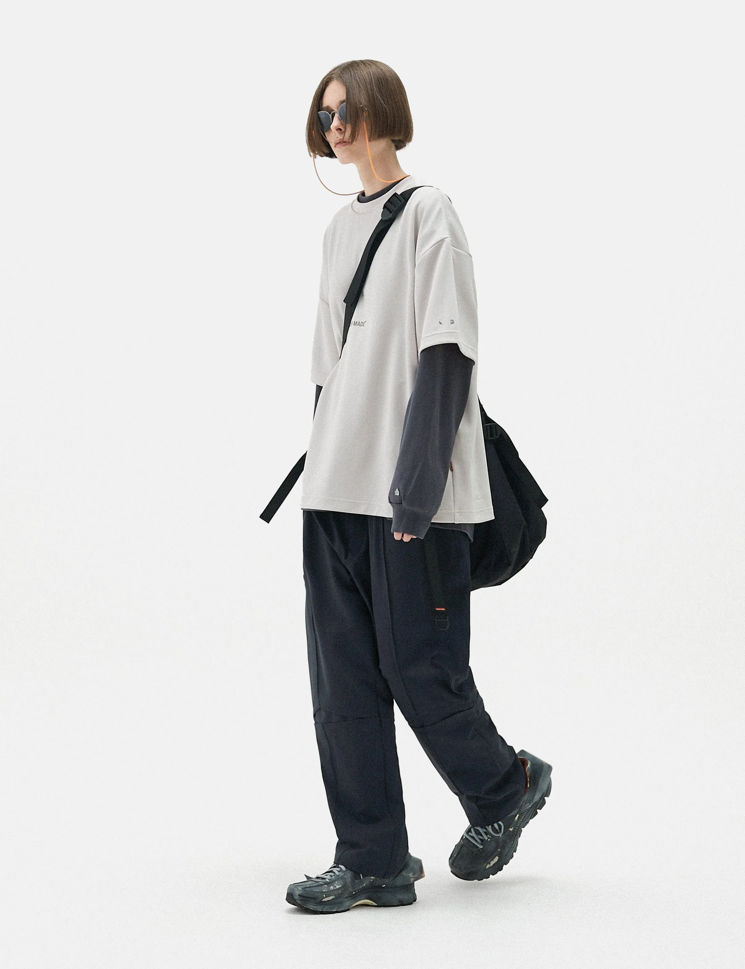 GOOPiMADE "KM-01" Tailored Trousers (Regular-Fit) - Deep Marine Blue sold by Article London product image thumbnail 3