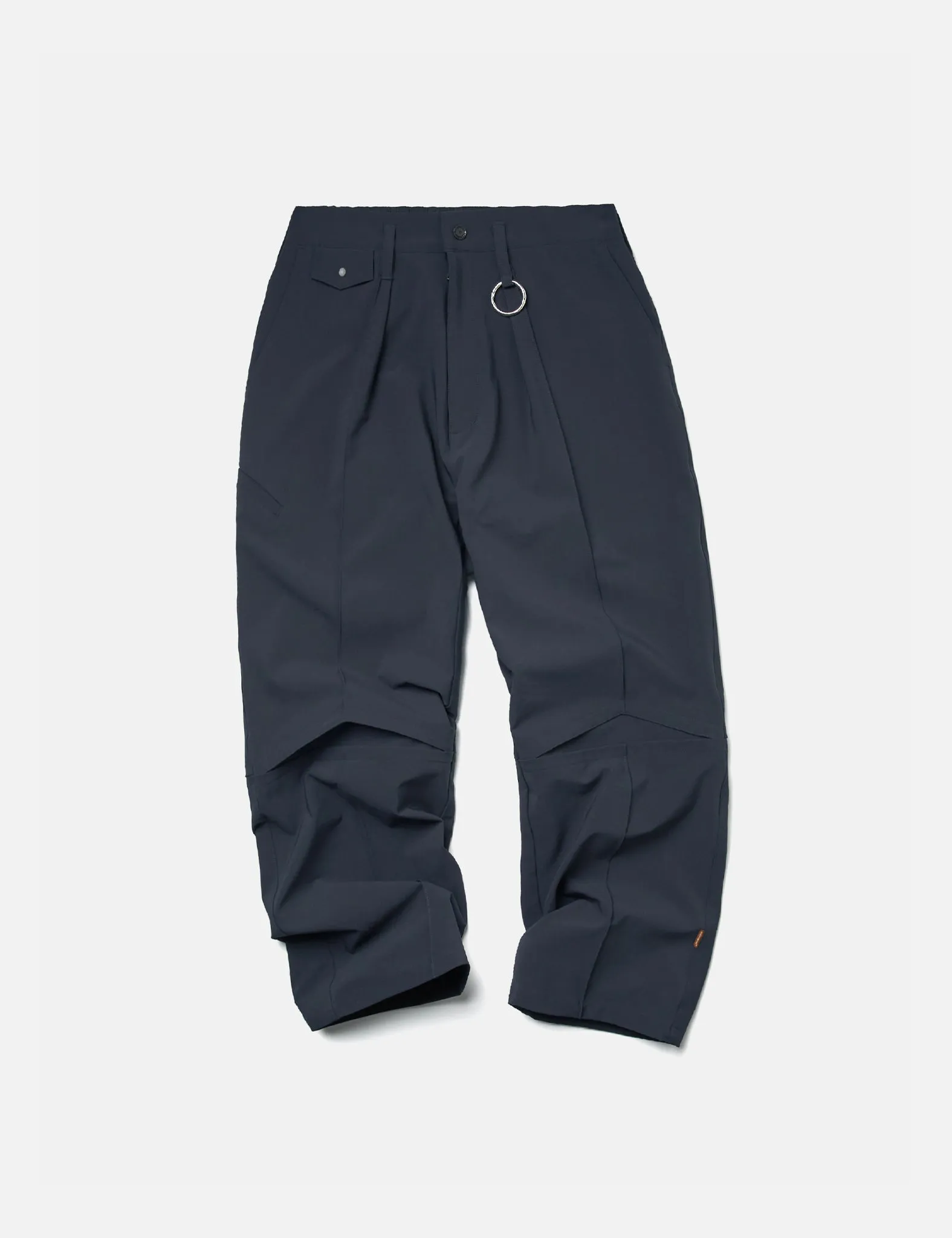 GOOPiMADE "KM-01" Tailored Trousers (Regular-Fit) - Deep Marine Blue sold by Article London product image thumbnail 5