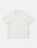 Universal Works Overhead Shirt (Dolly Stripe) - Ecru sold by Article London