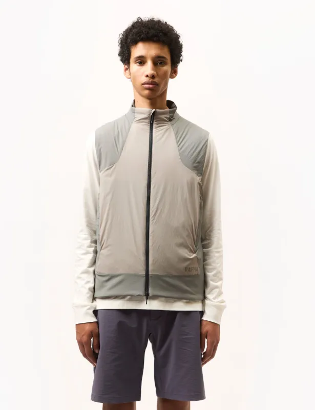 Rapha Explore Insulated Gilet - Sage Grey/Rock Beige sold by Article London