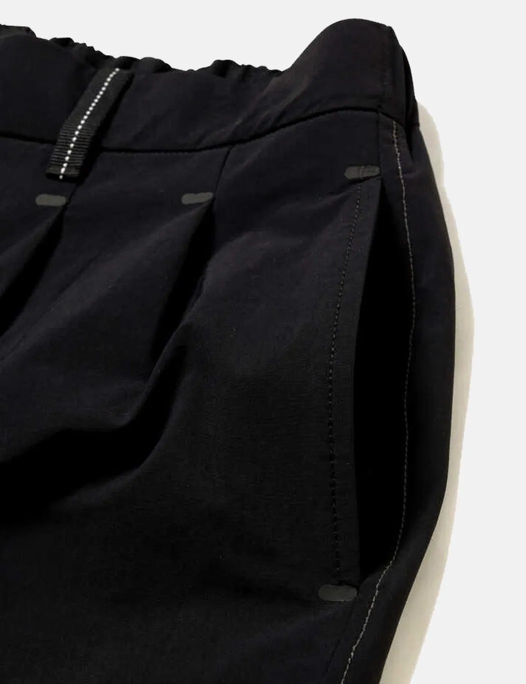 And Wander Plain Tapered Stretch Pants - Black sold by Article London product image thumbnail 2