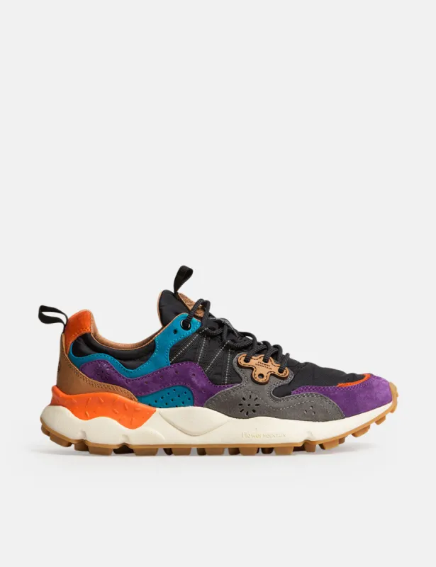 Flower Mountain Yamano 3 Trainer (2015422011I16) - Blue/Purple/Orange sold by Article London