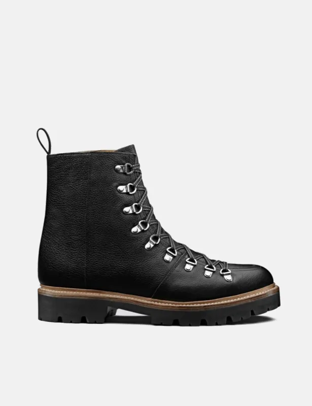 Grenson Brady Hiker Boot (Leather) - Black sold by Article London