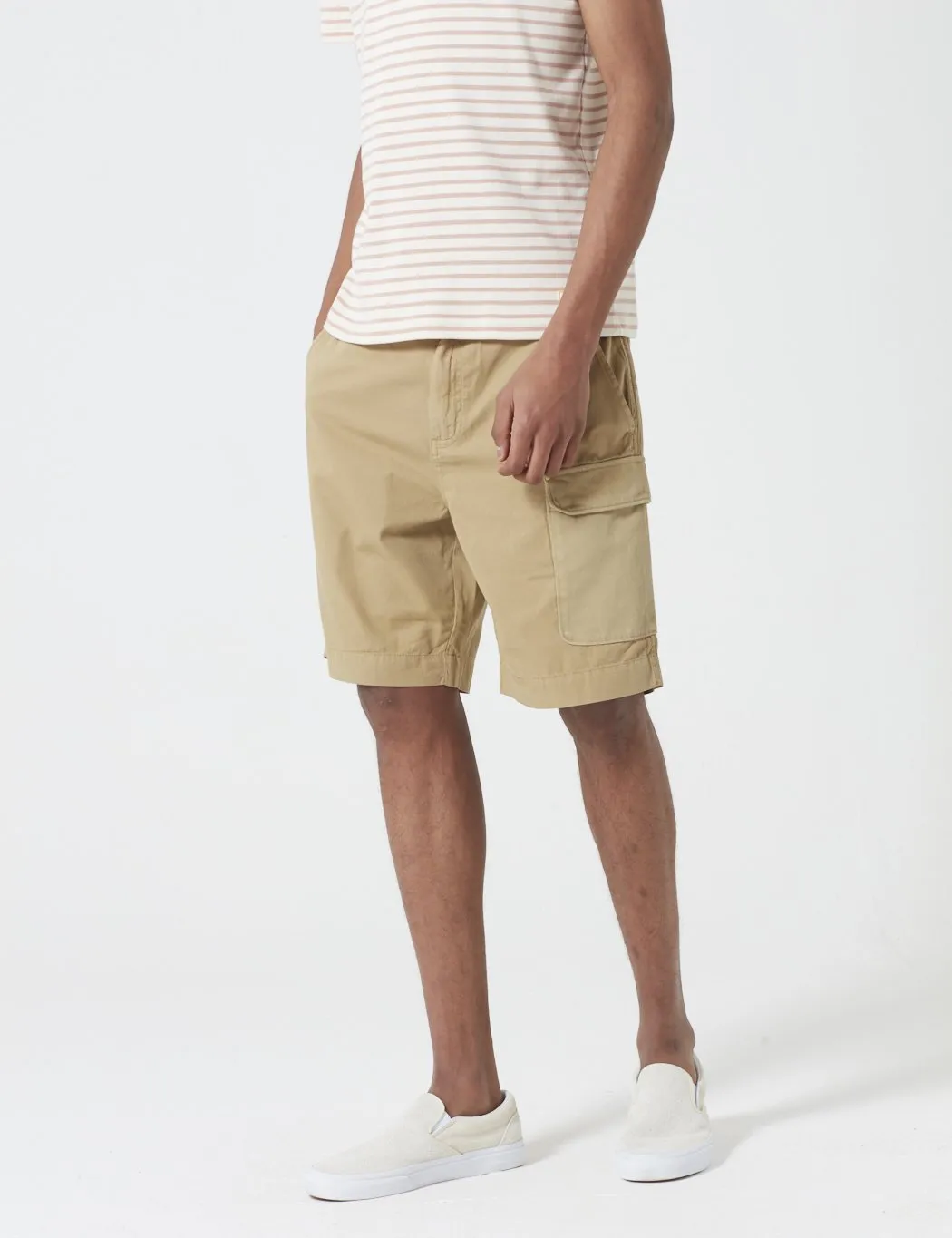 Folk Utility Shorts - Sand sold by Article London product image thumbnail 5