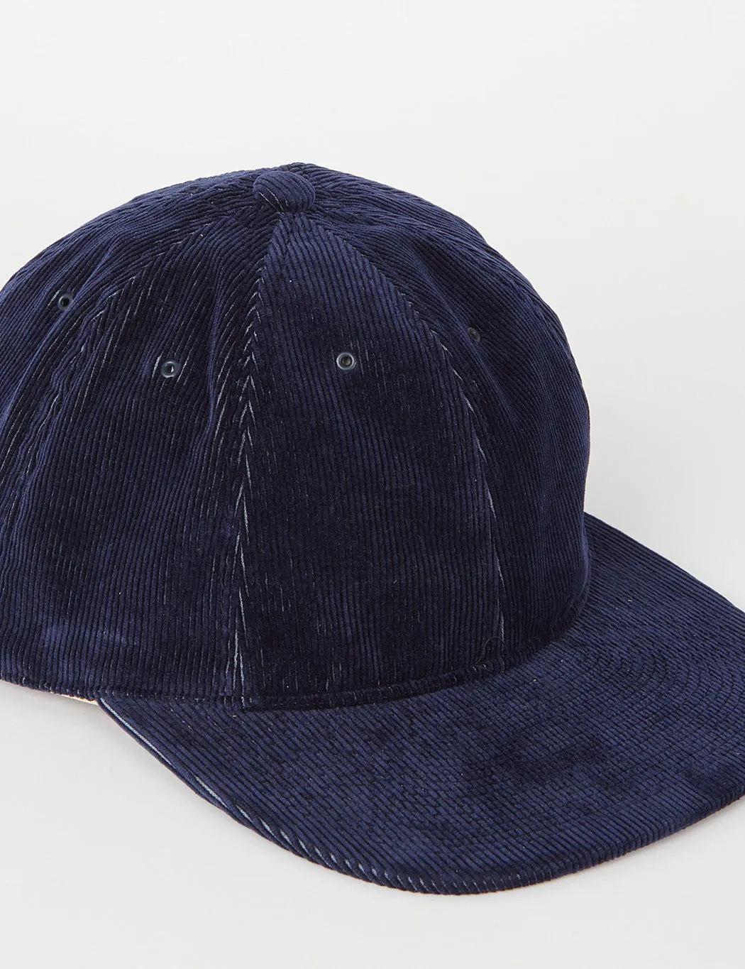 Poten Corduroy Cap - Navy Blue sold by Article London product image thumbnail 3