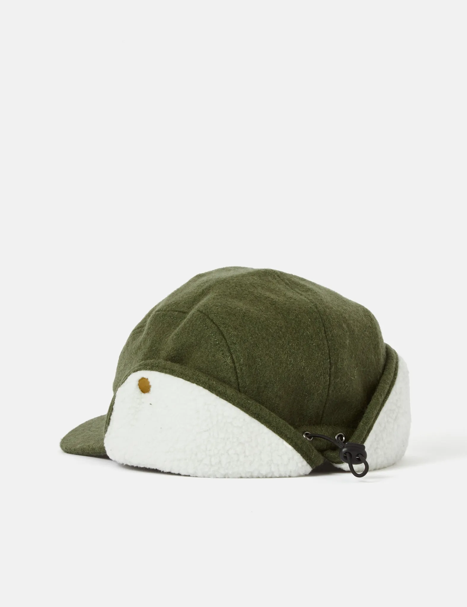 Bhode Sherpa Cap - Olive Green sold by Article London product image thumbnail 4