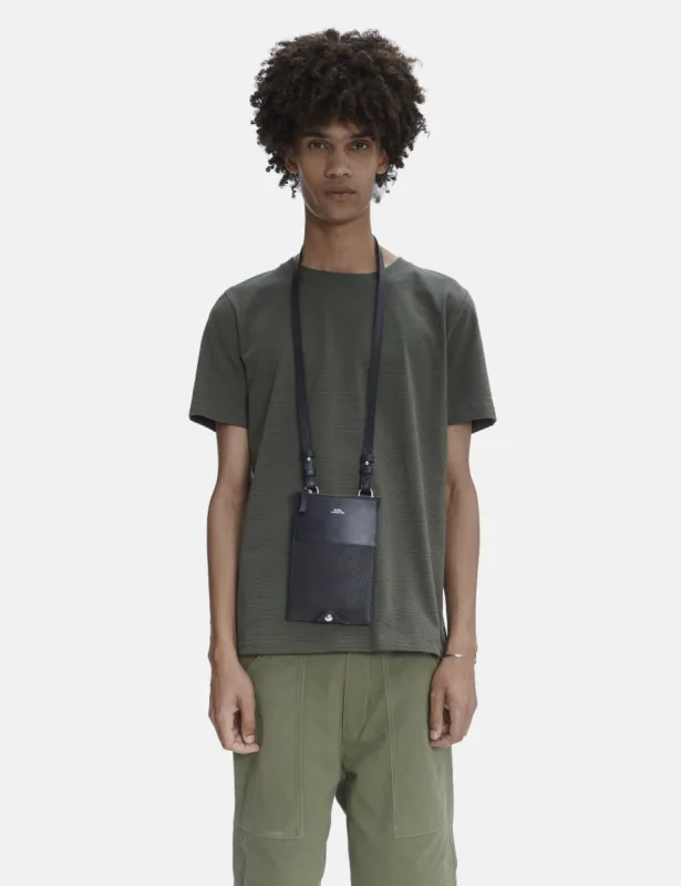 A.P.C. Aymeric T-Shirt - Khaki Brown made by A.P.C.