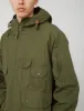 Engineered Garments Atlantic Parka (Cotton Ripstop) - Olive Green sold by Article London