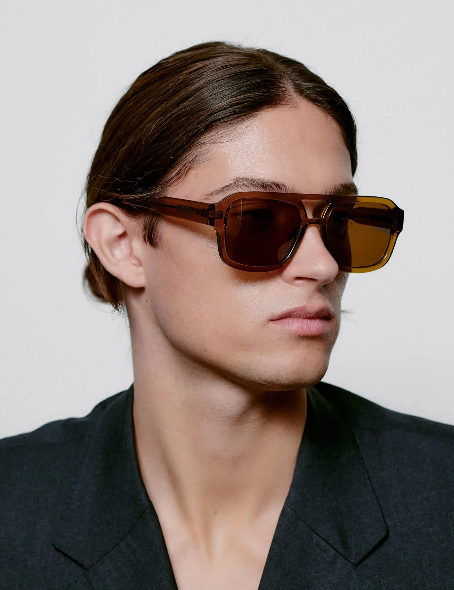 A. Kjaerbede Kaya Sunglasses - Smoke Transparent sold by Article London product image thumbnail 2