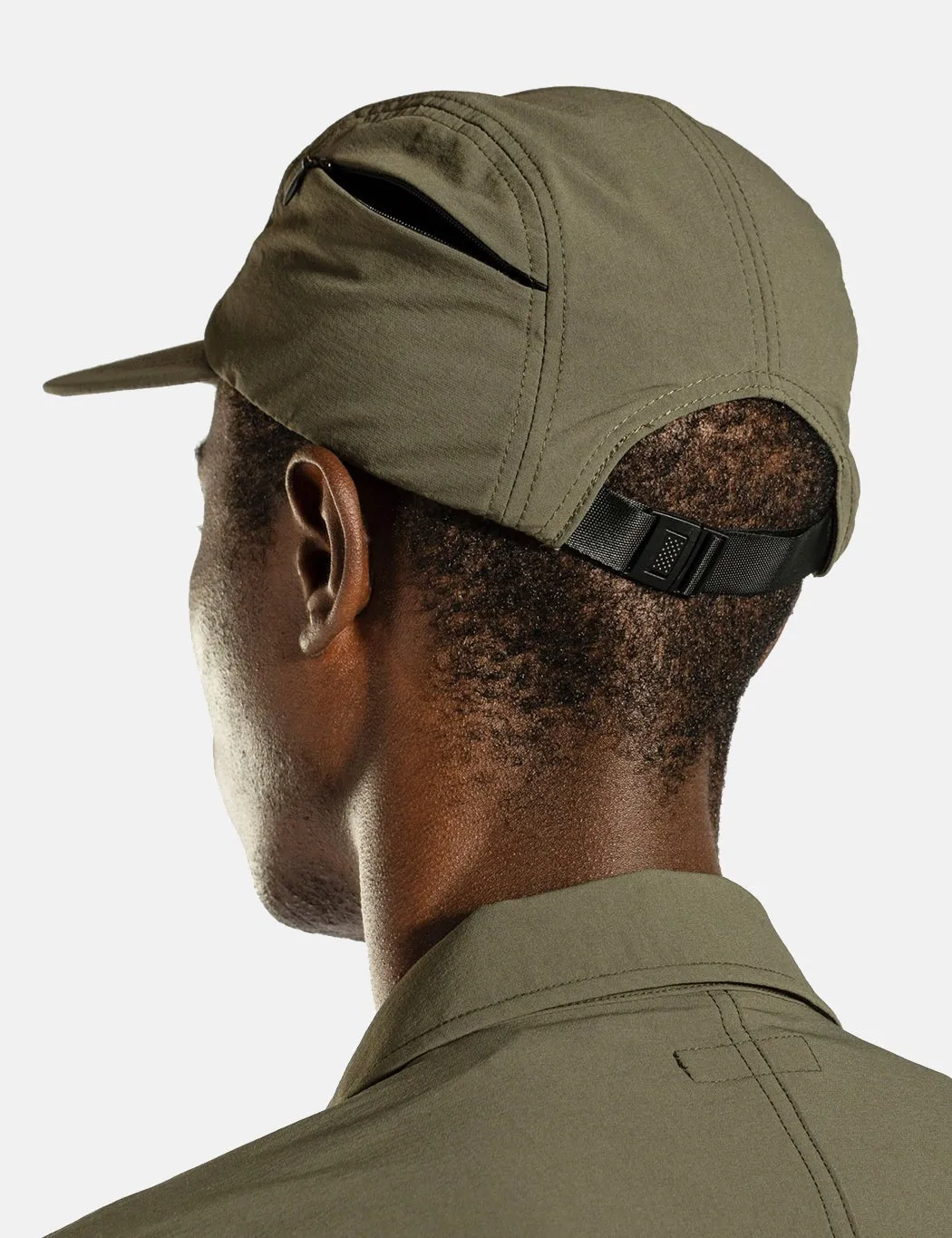 Norse Projects Travel 5-Panel Cap - Forest Green sold by Article London product image thumbnail 2