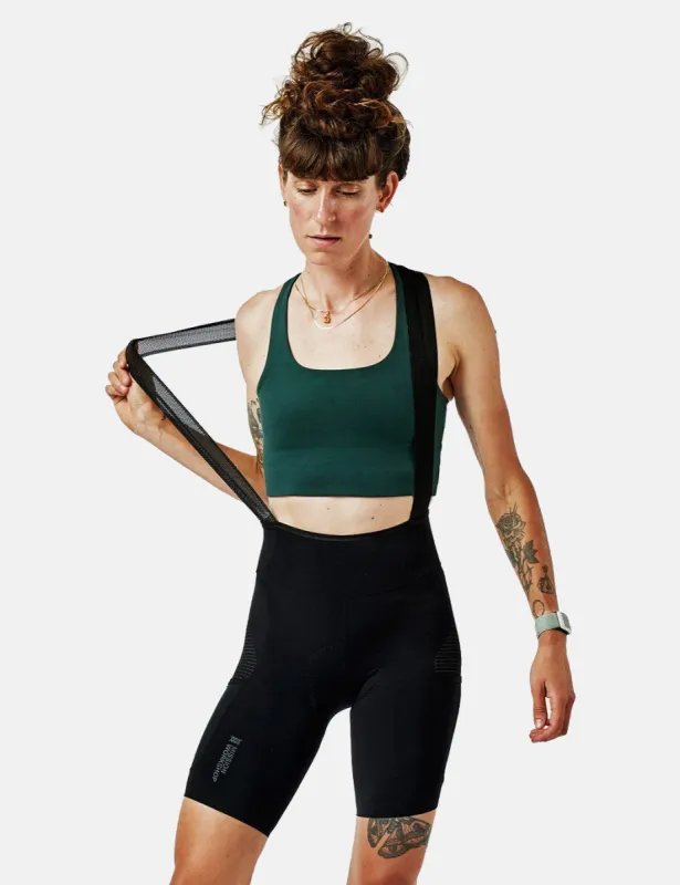 Womens Mission Workshop Mission Pro Bib - Black sold by Article London