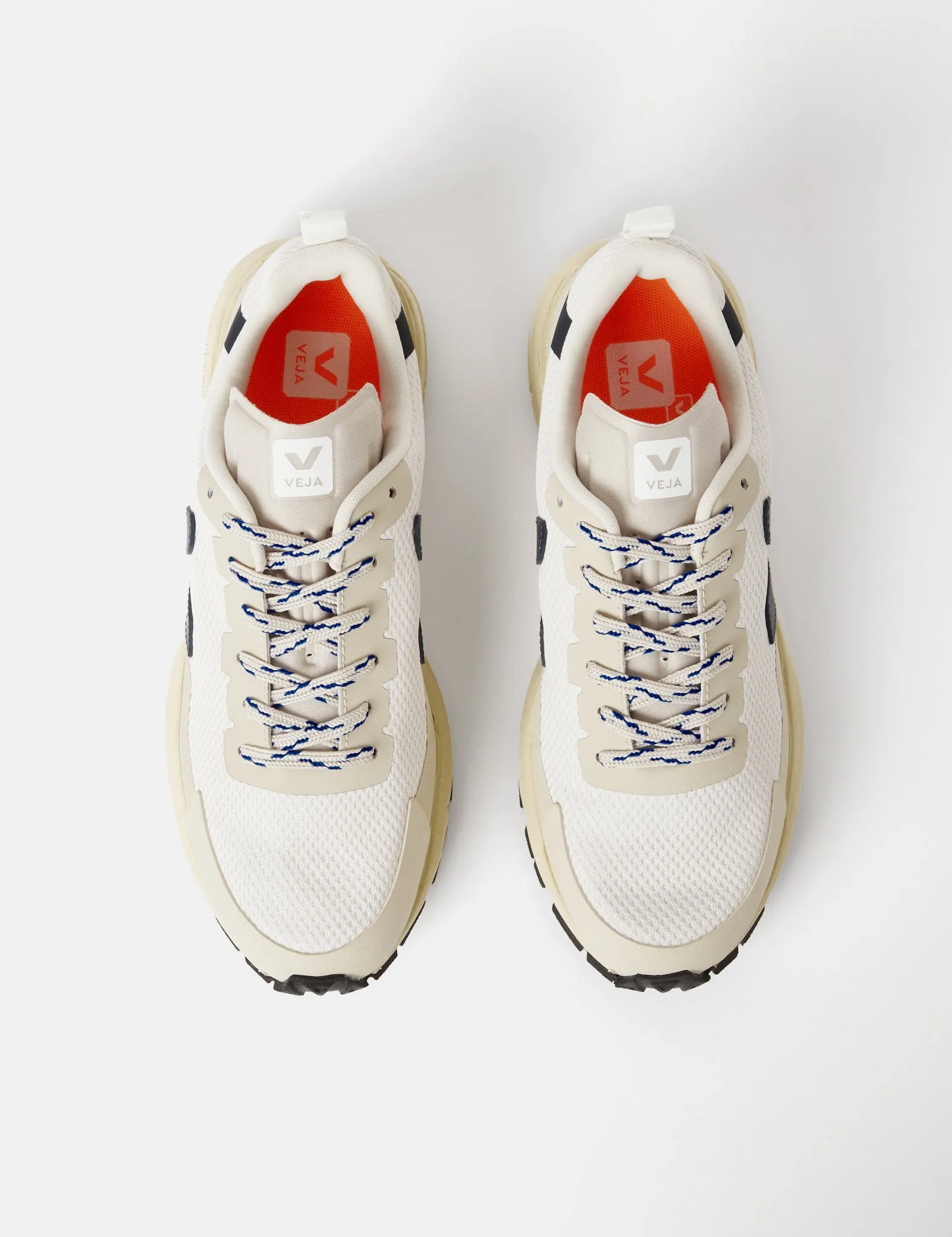 Women's Veja Dekkan Alveomesh Trainers - Gravel/Nautico sold by Article London product image thumbnail 5