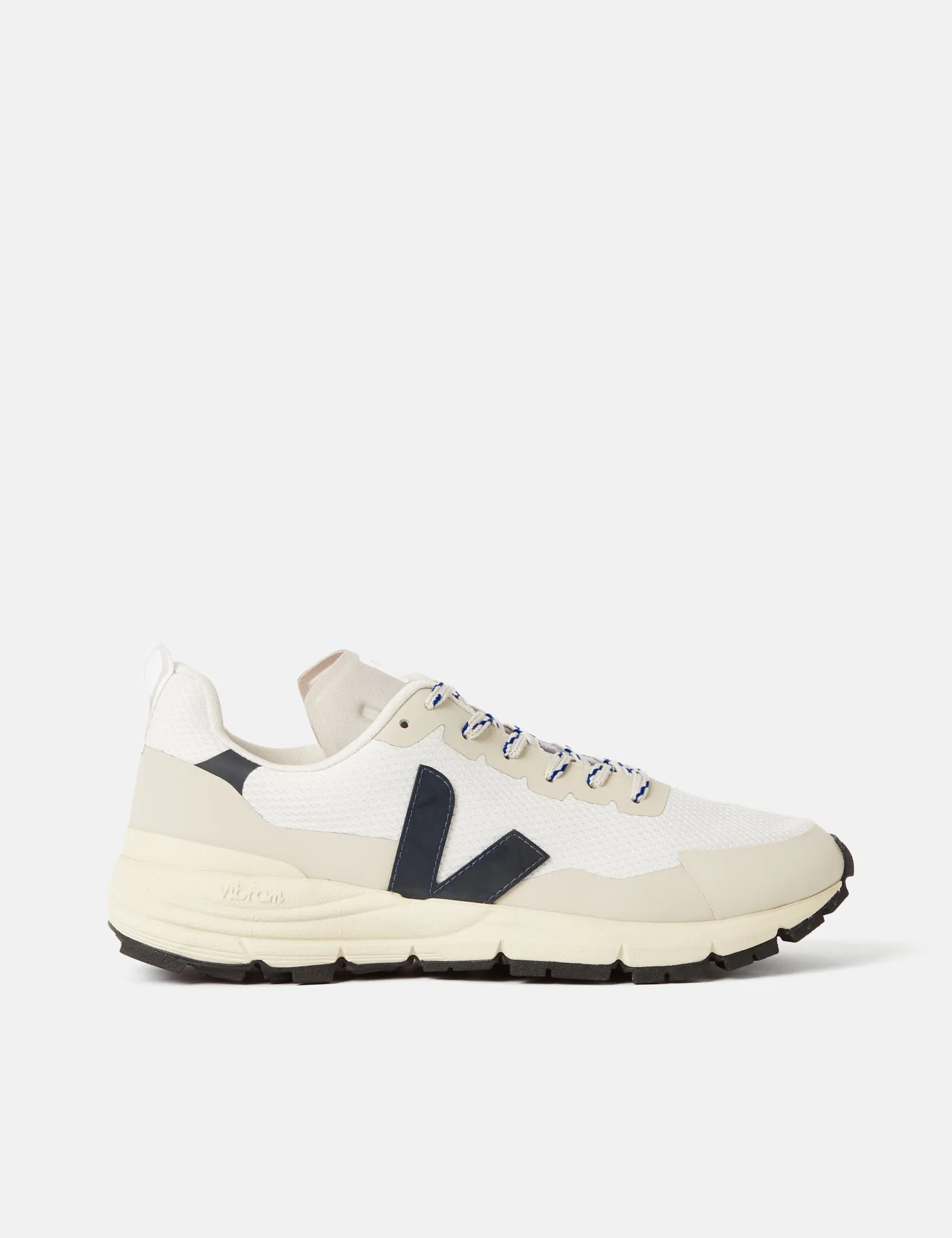 Women's Veja Dekkan Alveomesh Trainers - Gravel/Nautico sold by Article London