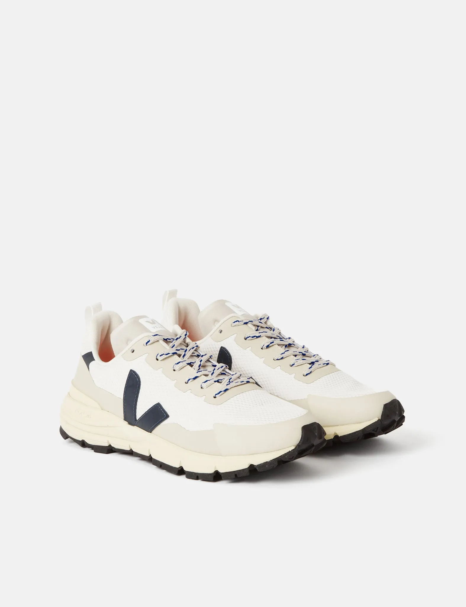 Women's Veja Dekkan Alveomesh Trainers - Gravel/Nautico sold by Article London product image thumbnail 2
