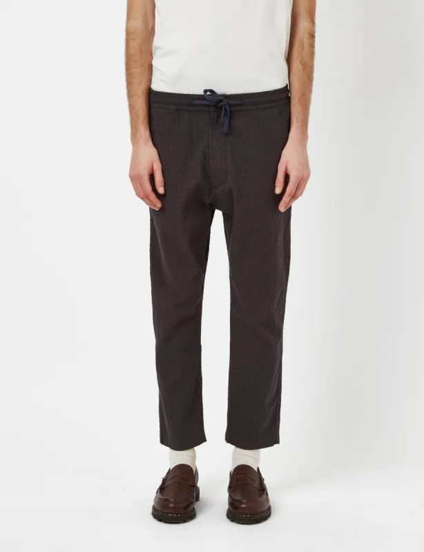 Universal Works Hi Water Trousers (Wide/Ospina Cotton) - Navy Blue made by Article London