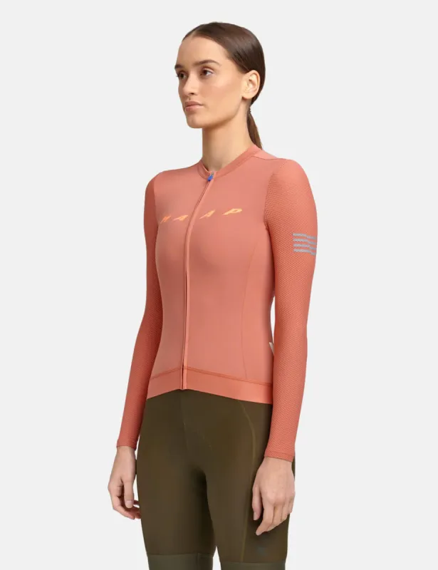 MAAP Women's Evade Pro Base Long Sleeve Jersey - Rose Pink sold by Article London