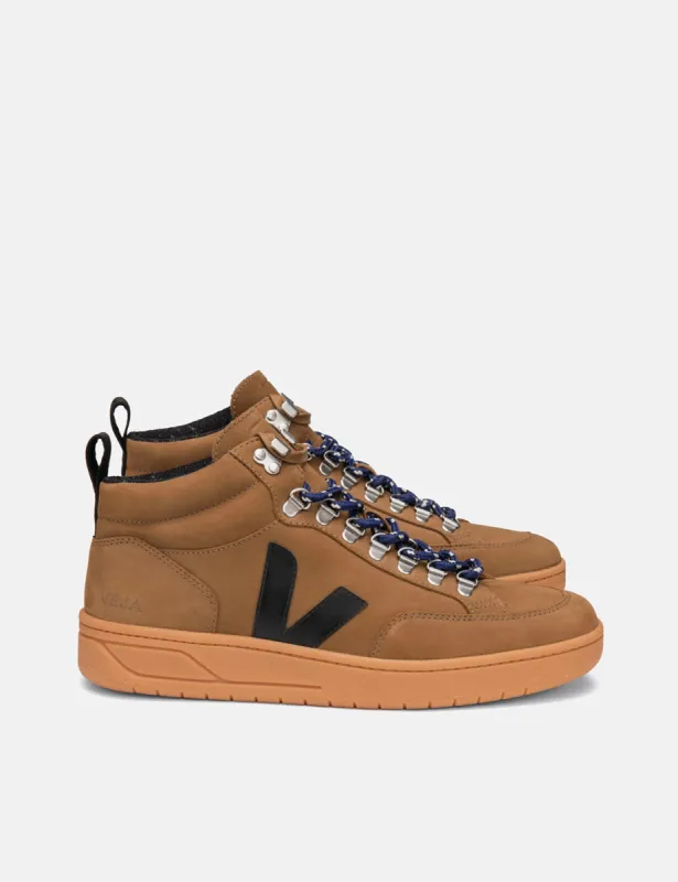 Veja Roraima Nubuck Trainers - Tent/Black sold by Article London